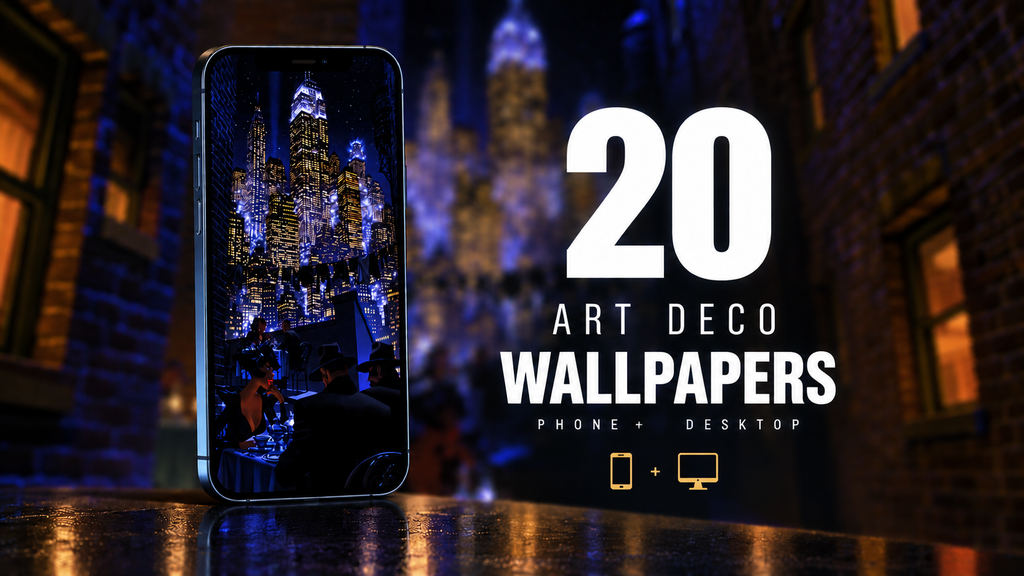 25 ART DECO WALLPAPERS